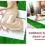 Ultra Soft Area Rug, Non Slip, Stain Resistant, Washable Area Rugs for Living Room, Bedroom, Circular Dynamic White Scheme(White)