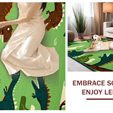 Colorful Dino Adventure Scene(Green)