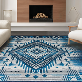 Energetic Colorful Tribal Motif(Blue)