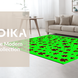 Elegant Green and Brown Harmony(Green)