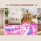 Dreamy Rainbow Shaggy Aesthetic(Pink)