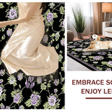 Elegant Minimalist Black Blossom(Black)