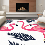 Elegant Coastal Flamingo Motif(Pink)