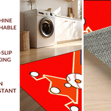 Lively Artistic Sports Imagery(Red)