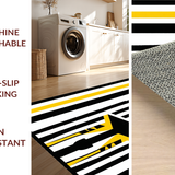 Contemporary Striped Decorative(Black)