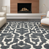 Contemporary Lattice Gray Aesthetic(Gray)