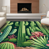 Artistic Green and Pink Botanical Fusion(Green)