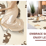 Playful Safari Inspired Visual Elements(Beige)