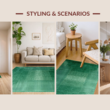 Coastal Inspired Geometric Aesthetic(Green)