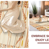 Artistic Natural Fiber Design(Beige)