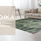 Distressed Ethnic Tiling(Blue)