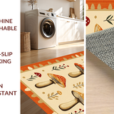 Colorful Quirky Mushroom Aesthetic(Beige)