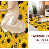 Playful Floral Contrast Element(Yellow)