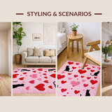 Elegant Heart Shaped Elements(Pink)