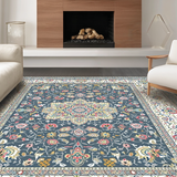Timeless Floral Motif Elegance(Gray)