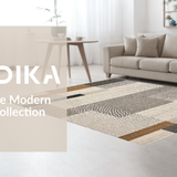 Ultra Soft Area Rug, Non Slip, Stain Resistant, Washable Area Rugs for Living Room, Bedroom, Charming Handwoven Earthy Style(Gray)