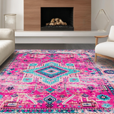 Lively Artistic Multicolored Mosaic(Pink)