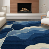 Elegant Abstract Oceanic(Blue)