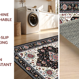 Contemporary Black and White Mosaic(White)