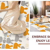 Contemporary Cute Bunny Silhouette(White)