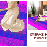 Funky Retro Circular Color Burst(Pink)