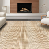 Artful Distressed Trellis Style(Beige)