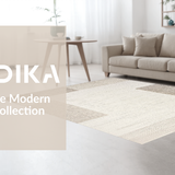 Ultra Soft Area Rug, Non Slip, Stain Resistant, Washable Area Rugs for Living Room, Bedroom, Sophisticated Warm Toned Accent(Beige)