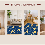Nautical Blue Tones with Marine Flair(Blue)