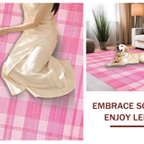 Cozy Light Pink Lattice Appeal(Pink)