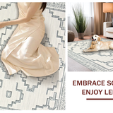 Elegant Neutral Toned Lattice Design(Gray)