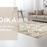 Chic Earthy Medallion Motif(Beige)