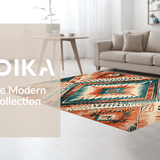 Colorful Ethnic Mosaic Inspiration(Red)