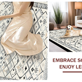 Luxurious Black and Ivory Textures(Beige)