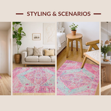 Modern Striped Vintage Aesthetic(Pink)