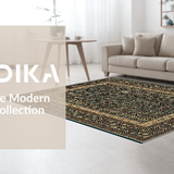 Sophisticated Abstract Tiled Arrangement(Black)