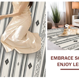 Luxurious Lattice Cream and Ebony(Black)