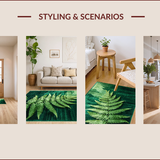 Abstract Earthy Green Motif(Green)