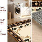 Stylish Low Pile Frontier Design(Beige)