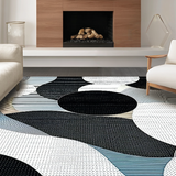 Chic Monochrome Wave Design(Gray)