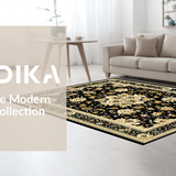 Chic Black and Gold Medallion(Black)