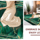 Contemporary Green Veined Elegance(Green)