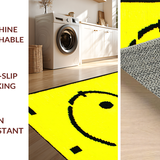 Ultra Soft Area Rug, Non Slip, Stain Resistant, Washable Area Rugs for Living Room, Bedroom, Striking Modern Youthful Expression(Yellow)