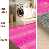 Ultra Soft Area Rug, Non Slip, Stain Resistant, Washable Area Rugs for Living Room, Bedroom, Chic Lighthearted Animal Print(Pink)