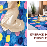 Dynamic Modern Geometric Motif(Blue)