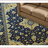 Artful Blue Tiled Elegance(Blue)