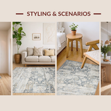 Luxurious Intricate Vintage Motif(Gray)