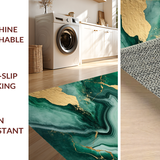 Elegant Swirled Glitter Design(Green)