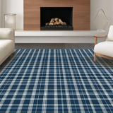 Stylish Country Living Buffalo Fashion(Blue)