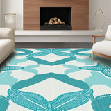 Modern Tropical Print Inspiration(Blue)