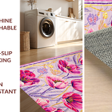 Vibrant Tulip Floral Aesthetic(Pink)